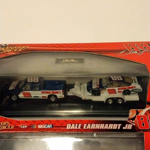 2008 Dale Earnhardt Jr NASCAR Chevy Truck Trailer Car Encased Sets - Picture 3 of 8